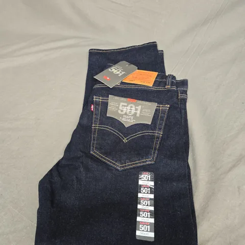 LEVIS STRAUSS 501 DENIM JEANS SIZE - SIZE W36 L30