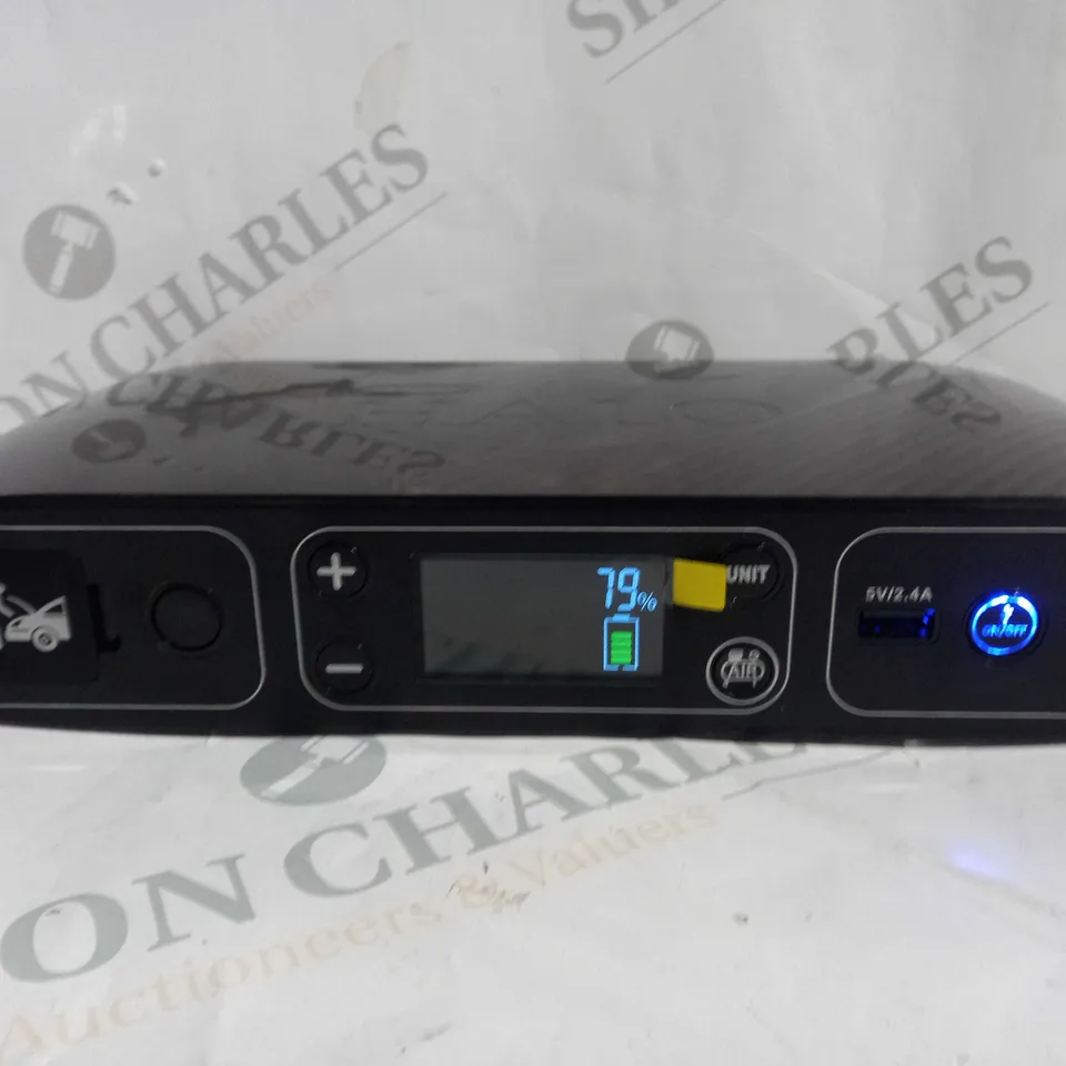 BOXED HALO AIR BOLT JUMPSTARTER KIT IN BLACK GRAPHITE COLOUR