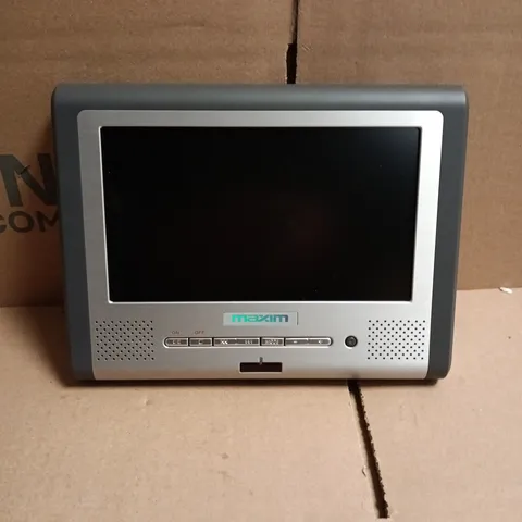 BOXED MAXIM MX11-100 PORTABLE DVD PLAYER 