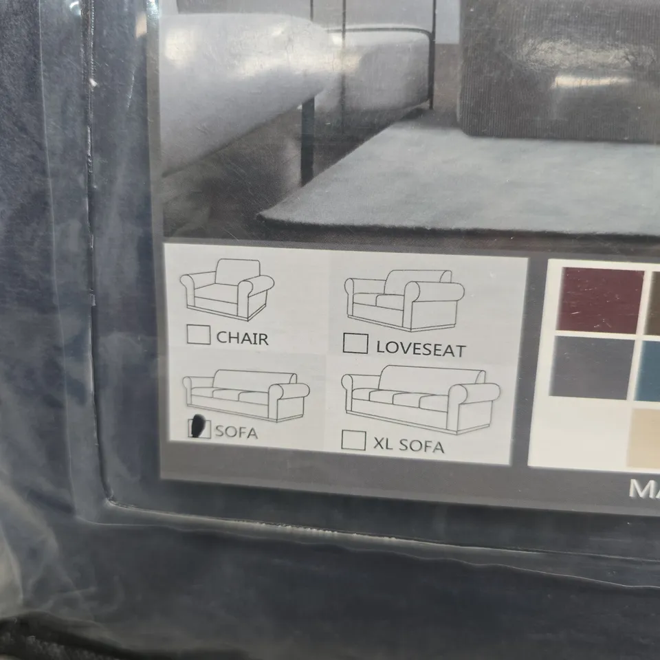 SOFA COVER – FITS CHAIR, LOVESEAT, SOFA OR XL SOFA (MADE IN CHINA)