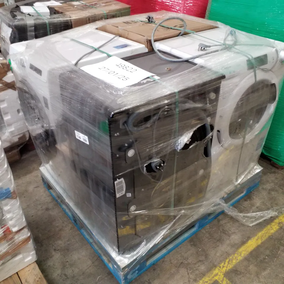 PALLET OF APPROXIMATELY 4 UNPROCESSED RAW RETURN WHITE GOODS TO INCLUDE;