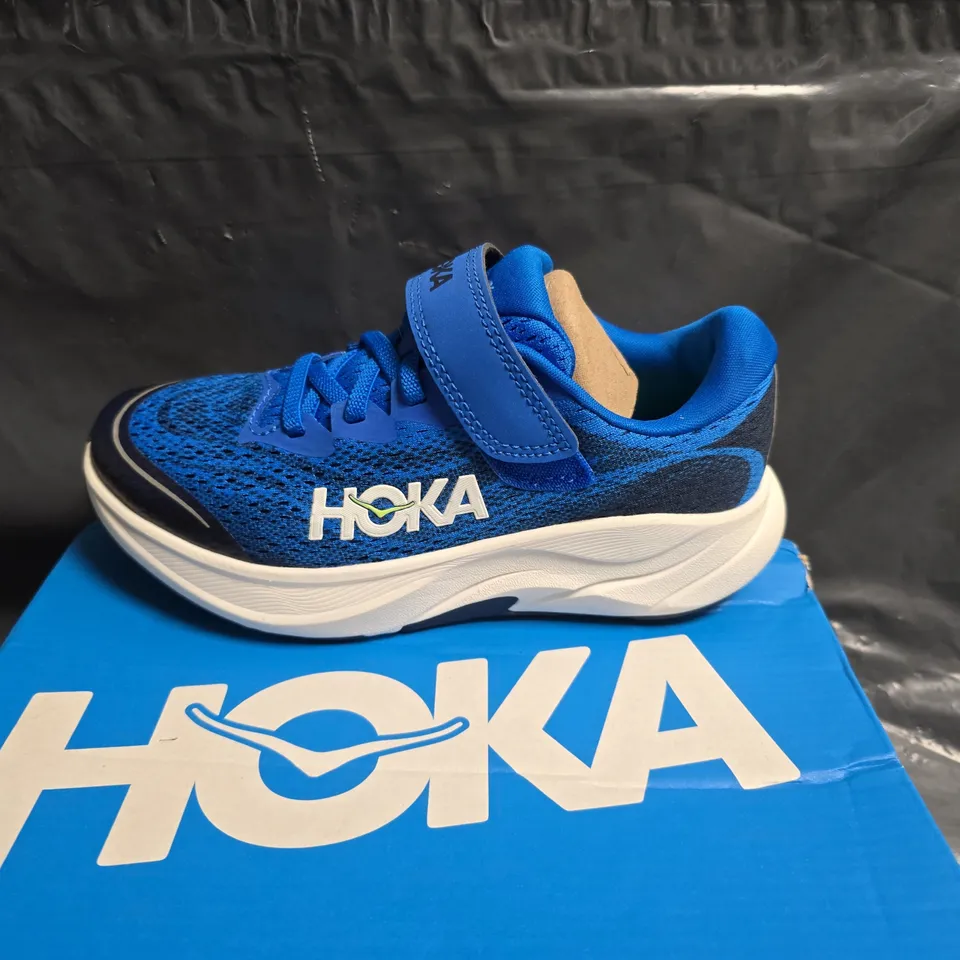 HOKA RINCON 4 LITTLE KIDS SHOES – BLUE, UK 13 (US 1MD, EU 32 2/3, JAPAN 19.5)