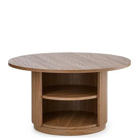CARINA COFFEE TABLE - MID OAK - COLLECTION ONLY