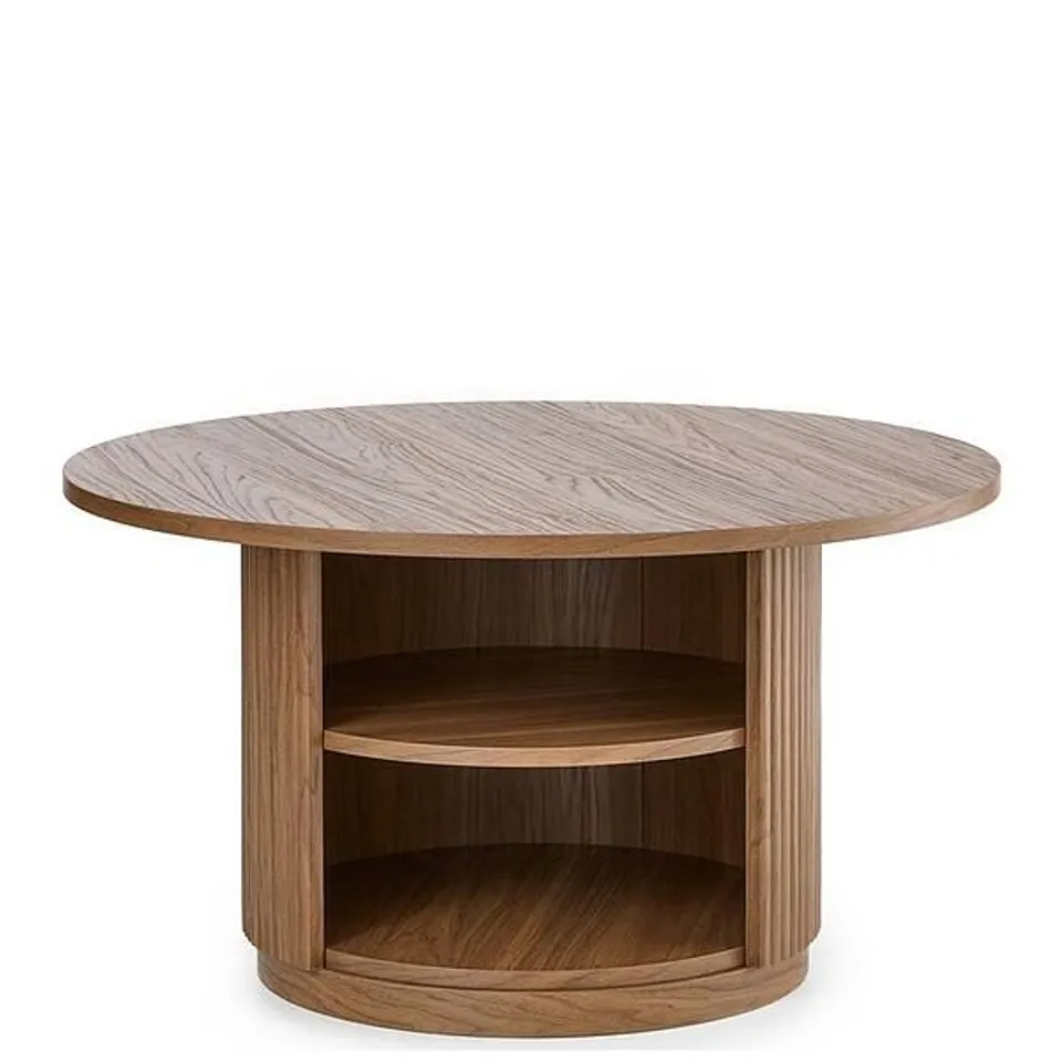 CARINA COFFEE TABLE - MID OAK - COLLECTION ONLY