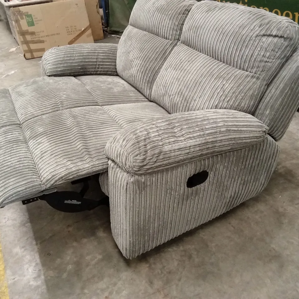 BARON FABRIC 2 SEATER MANUAL RECLINER SOFA RRP £799