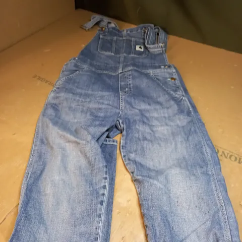 CARHART DENIM DUNGAREES 