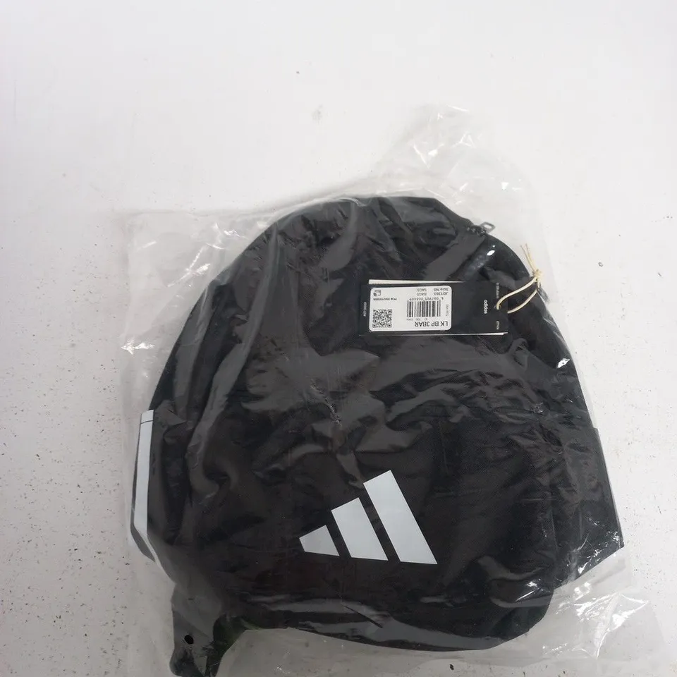 ADIDAS BLACK BAG WITH TAG – SEALED IN ORIGINAL PLASTIC PACKAGING