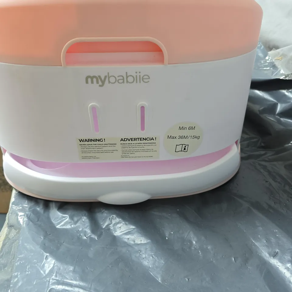 MYBABIIE BABY BOOSTER SEAT UNBOXED