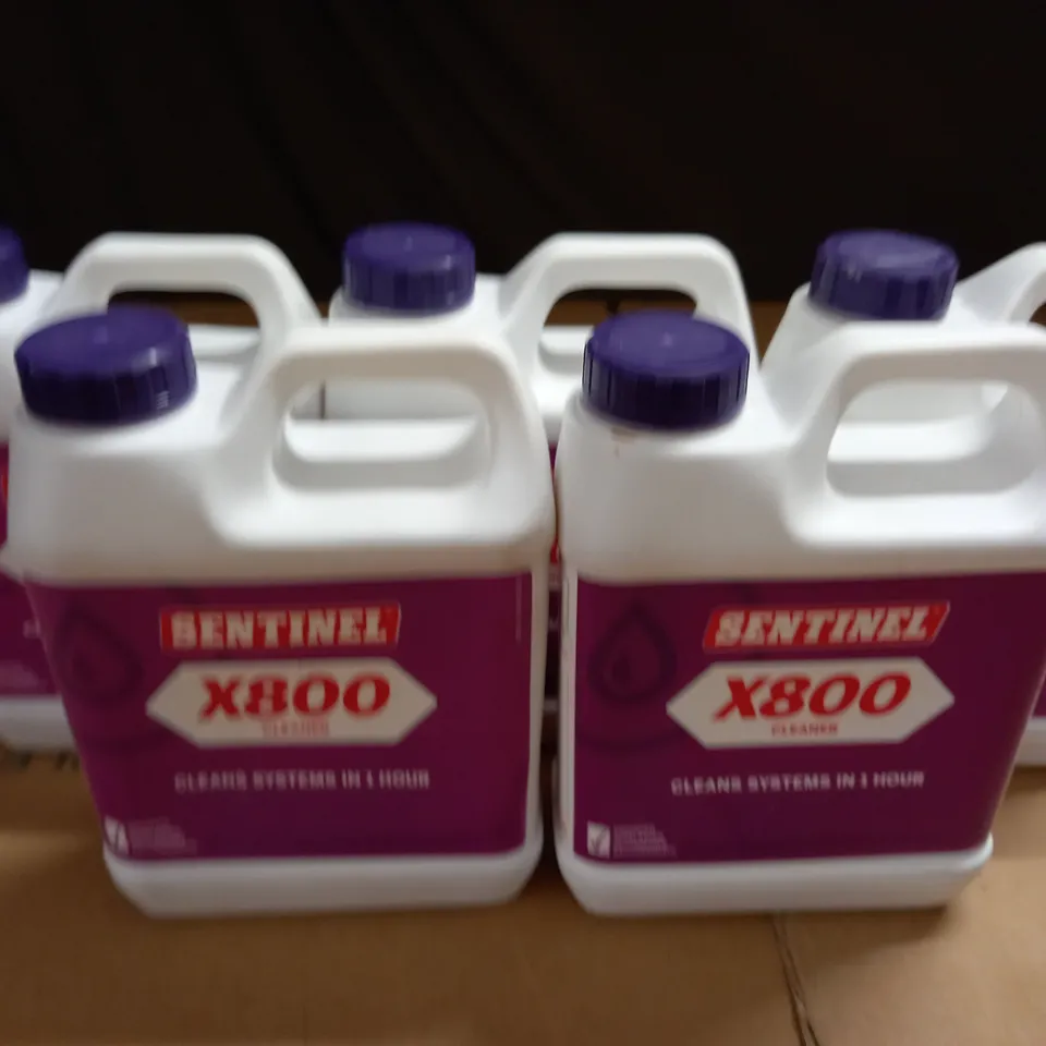 LOT OF 10 1-LITRE SENTINEL X800 CLEANERS - COLLECTION ONLY