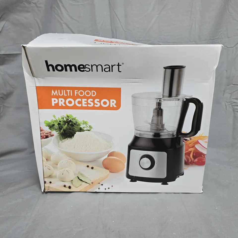 HOMESMART MULTI FOOD PROCESSOR – BOXED KITCHEN APPLIANCE