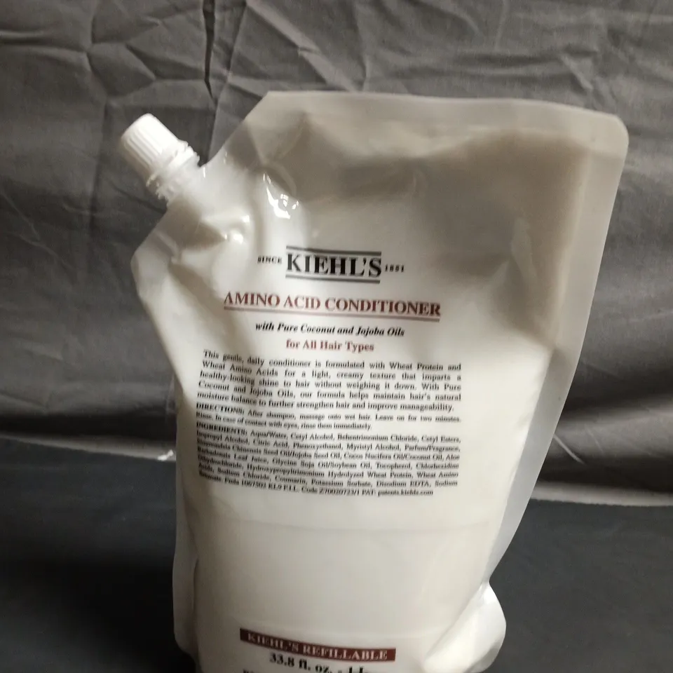 KIEHL'S AMINO ACID CONDITIONER – 1 L REFILL POUCH