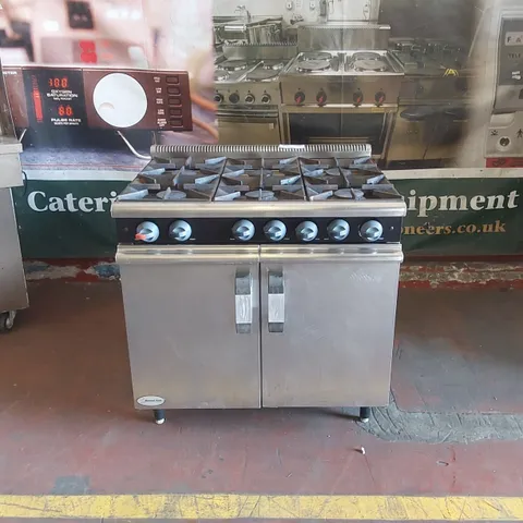MOORWOOD VULCAN COMMERCIAL 6 BURNER OVEN