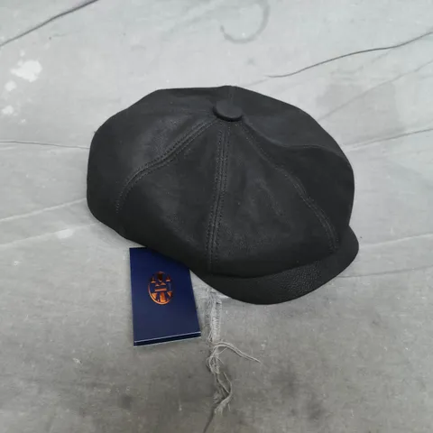 BULLANTIC LIBERTY FLATCAP – BLACK, UK L