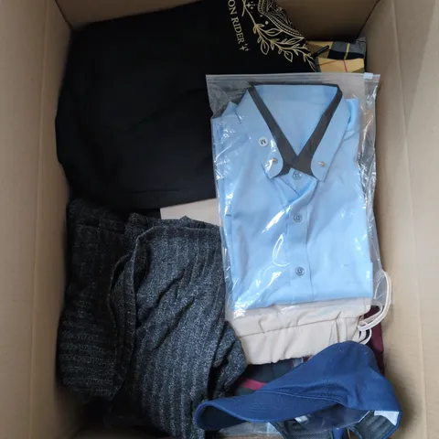 APPROXIMATELY 20 ASSORTED CLOTHING AND FASHION PRODUCTS IN VARIOUS STYLES AND SIZES - COLLECTION ONLY