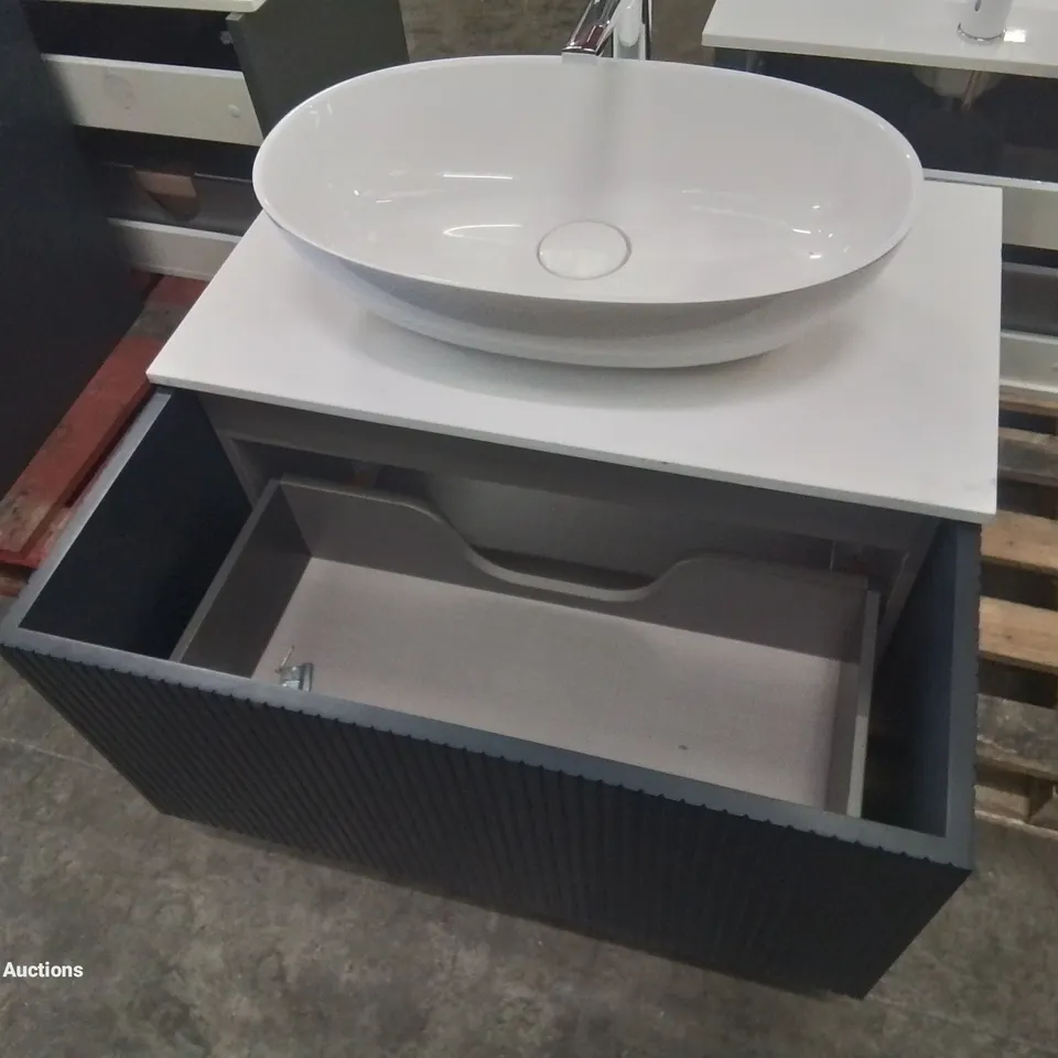 DESIGNER 1-DRAWER BATHROOM SINK UNIT 