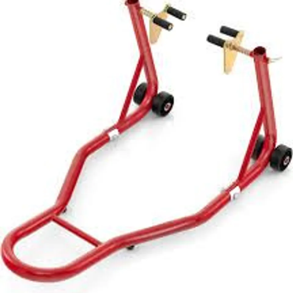 COSTWAY MOTORCYCLE FRONT STAND - RED 