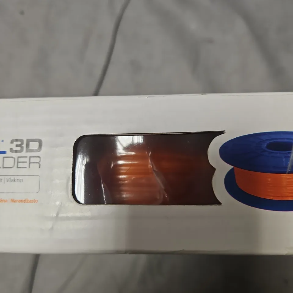 BOXED DREMEL 3D IDEA BUILDER 3D ORANGE FILAMENT