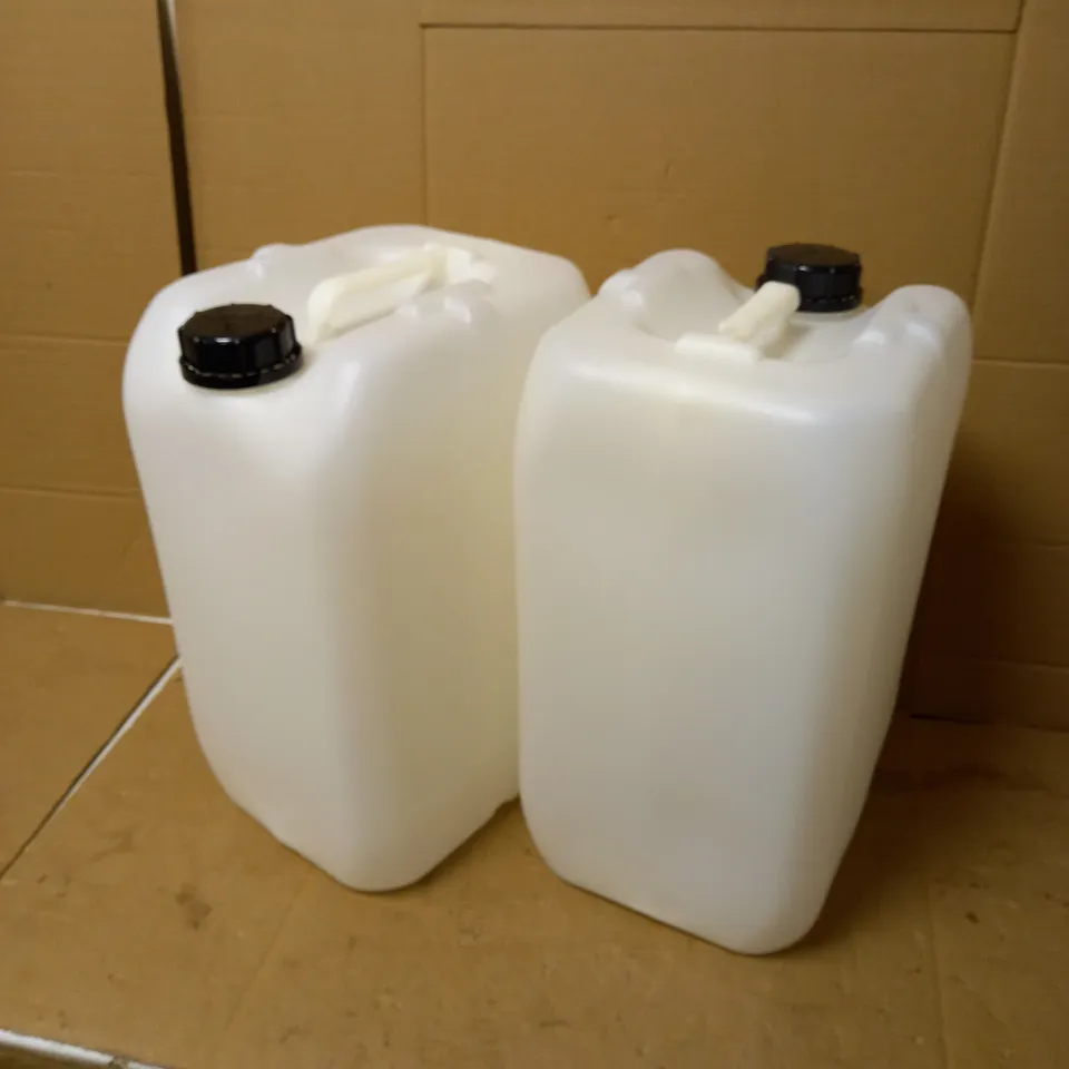 LOT OF 2 LARGE CANISTERS