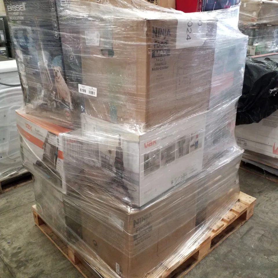 PALLET OF APPROXIMATELY 19 UNPROCESSED RAW RETURN HOUSEHOLD AND ELECTRICAL GOODS TO INCLUDE;