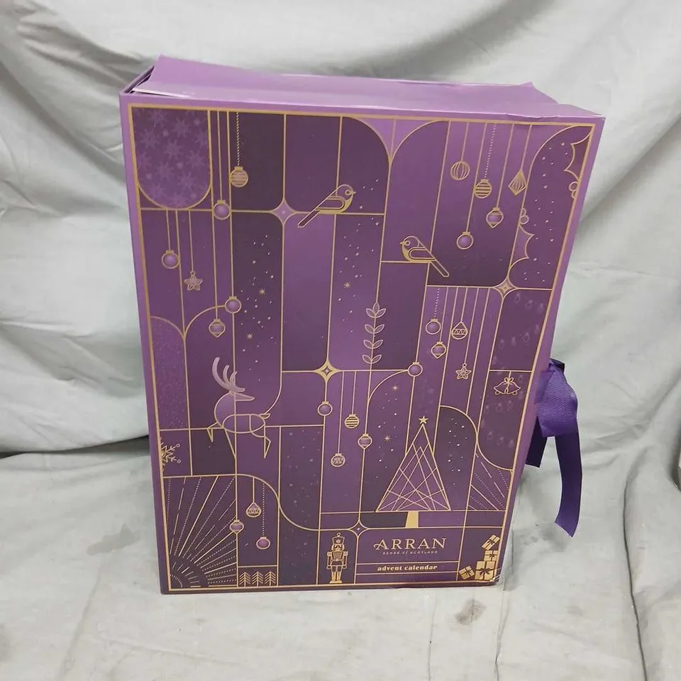 ARRAN SENSE OF SCOTLAND ADVENT CALENDAR – PURPLE BEAUTY GIFT SET