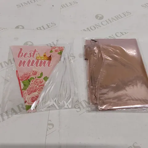 BAGGED MOTHERS DAY BANNER DECORATIONS (1 ITEM)