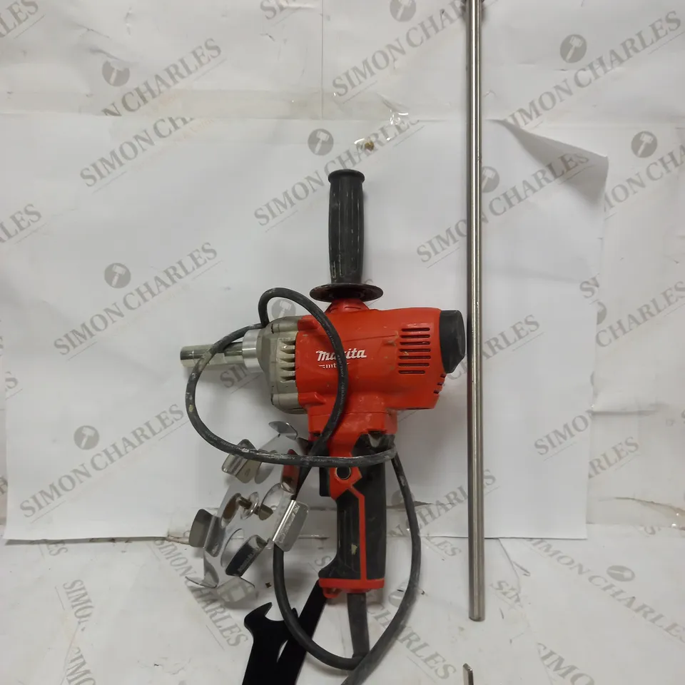 MAKITA M6600X PADDLE MIXER, RED/BLACK