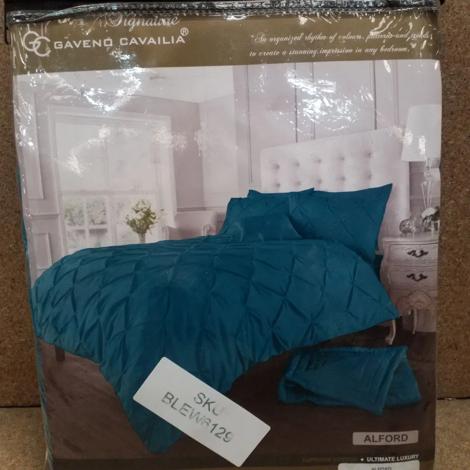 BRAND NEW GAVENO CAVAILIA SIGNATURE ALFORD KING 230×220CM DUVET COVER SET