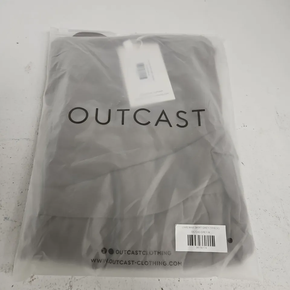 OUTCAST LIWIE MAXI SKIRT GREY – SIZE M