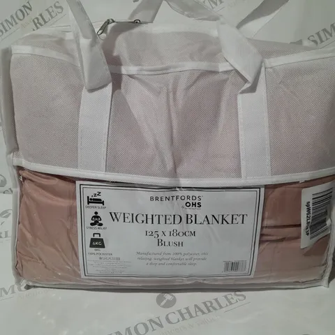 BRENTFORDS OHS WEIGHTED BLANKET 125CM X 180CM