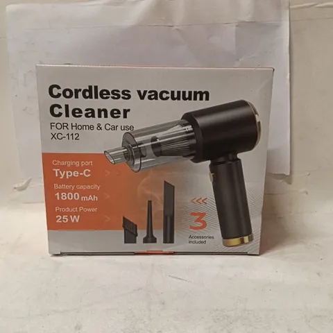 CORDLESS VACUUM CLEANER XC-112 – BOXED