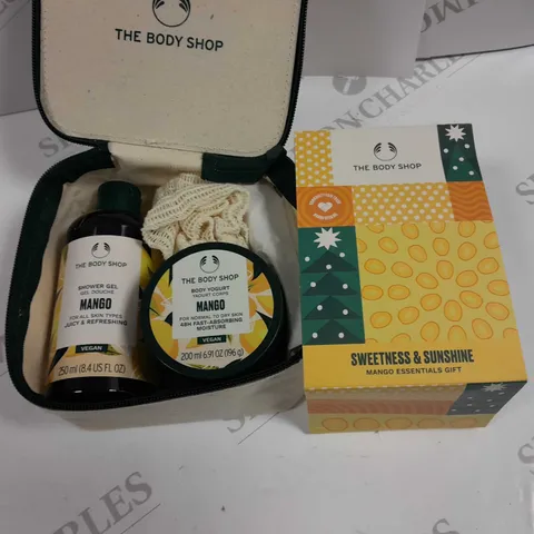 THE BODY SHOP SWEETNESS & SUNSHINE MANGO ESSENTIALS GIFT 