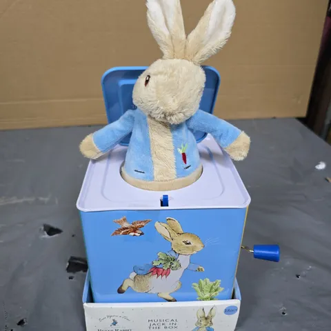 PETER RABBIT JACK IN THE BOX