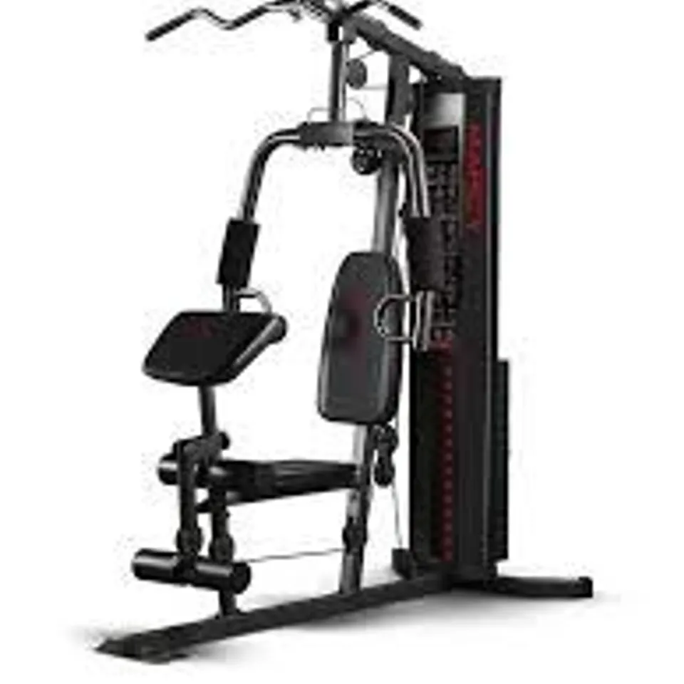 BOXED MARCY ECLIPSE HG3000 COMPACT HOME GYM WITH WEIGHT STACK, 68KG (3 BOXES) RRP £489.99