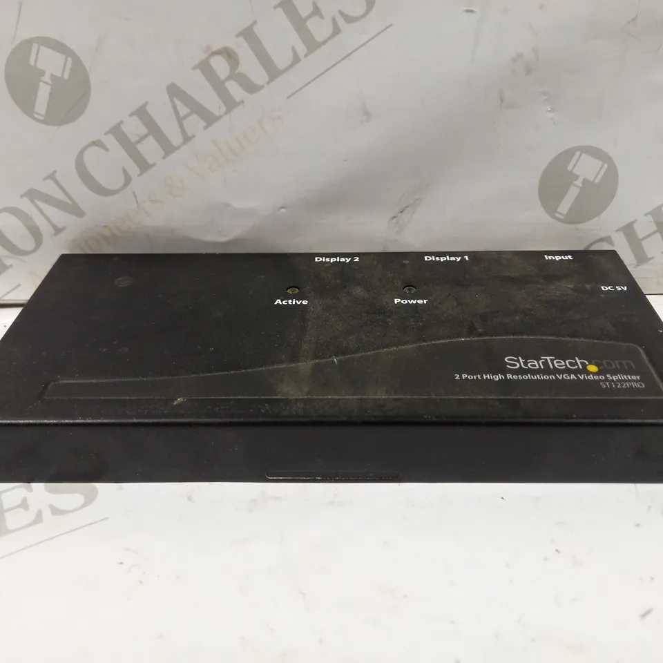 STARTECH 2 PORT HIGH RESOLUTIONVGA VIDEO SPLITTER - ST122PRO