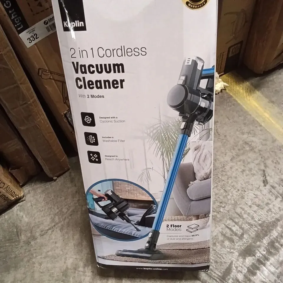 BOXED KEPLIN 2IN1 CORDLESS VACUUM CLEANER 
