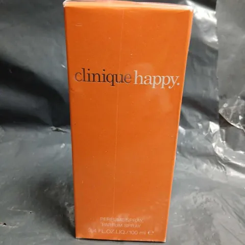 BOXED AND SEALED CLINIQUE HAPPY PARFUM SPRAY 100ML