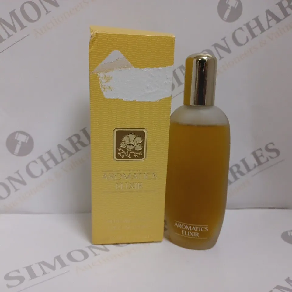 BOXED CLINIQUE AROMATICS ELIXIR PARFUM SPRAY - 100ML