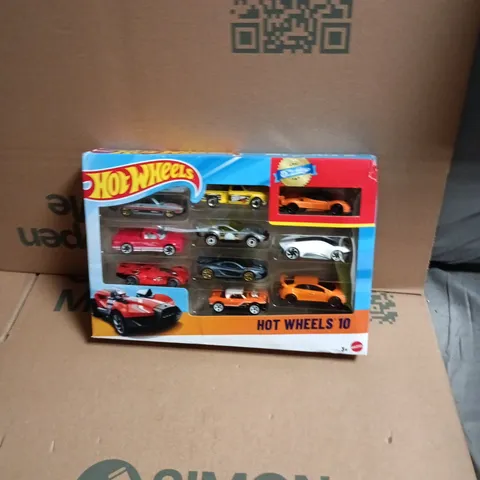 HOT WHEELS 10-CAR SET – BOXED