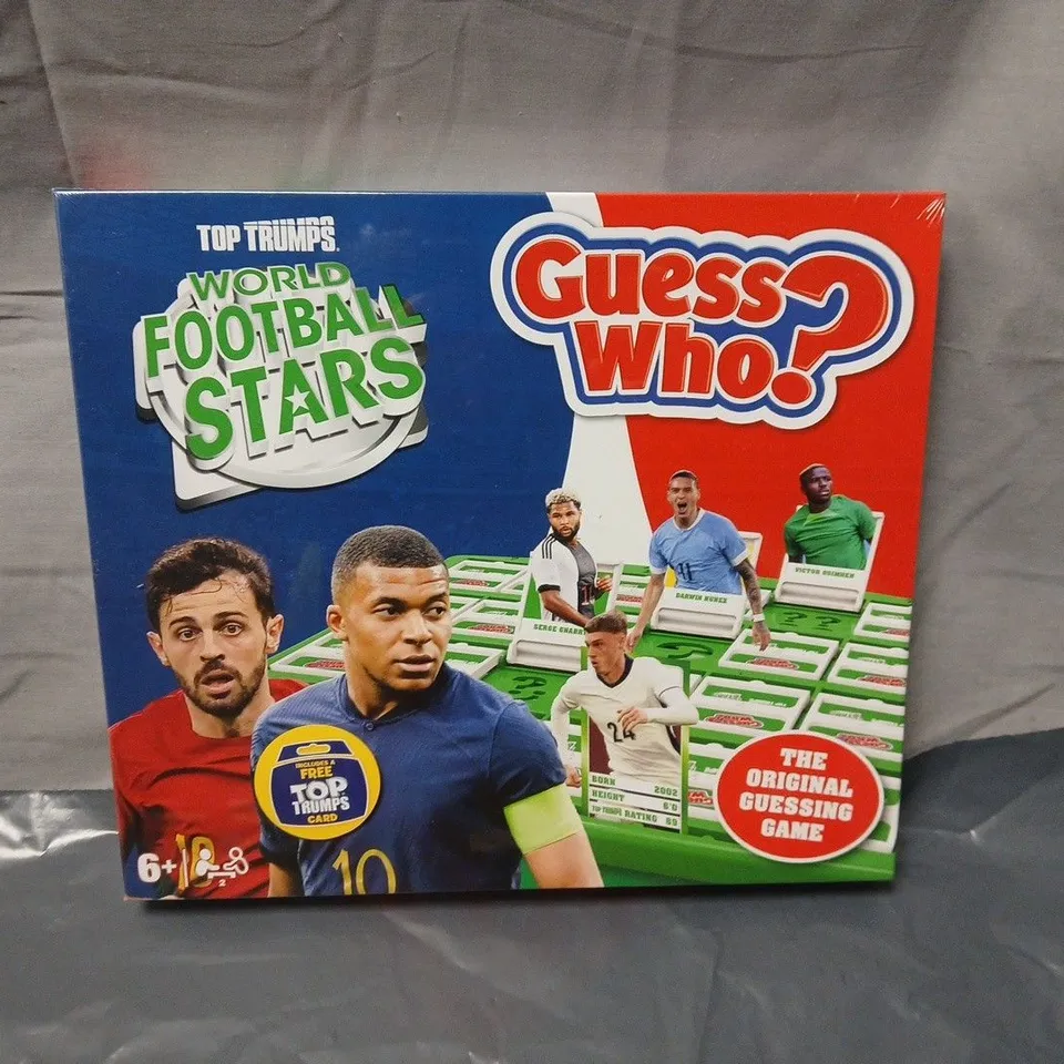 SEALED GUESS WHO? WORLD FOOTBALL STARS EDITION 