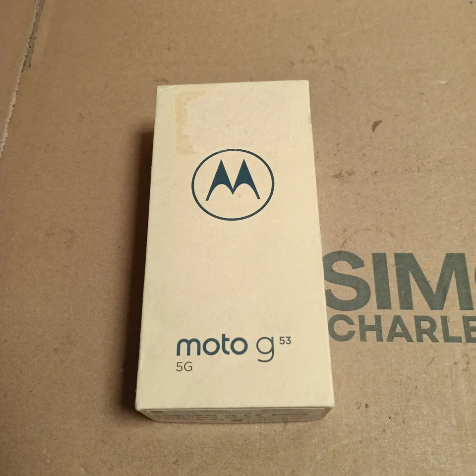 MOTOROLA MOTO G53 5G PHONE BOXED WITH ACCESSORIES