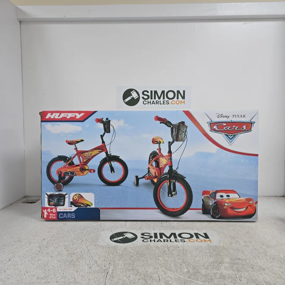 DISNEY PIXAR CARS KIDS' BICYCLES – HUFFY, BOXED 