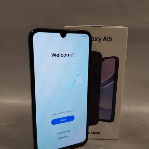 BOXED SAMSUNG GALAXY A15 SMARTPHONE