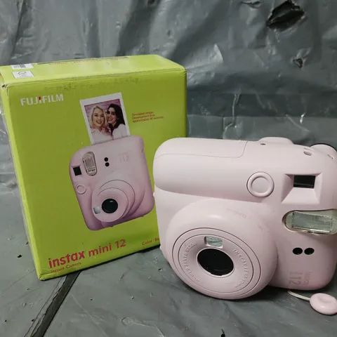 BOXED INSTAX MINI 12 CAMERA WITH ACCESSORY KIT