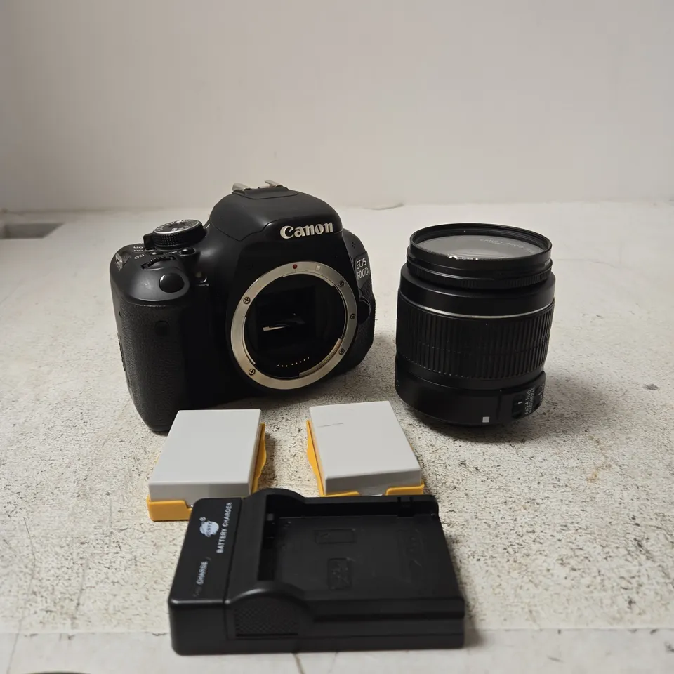 CANON EOS 600D DIGITAL SLR CAMERA