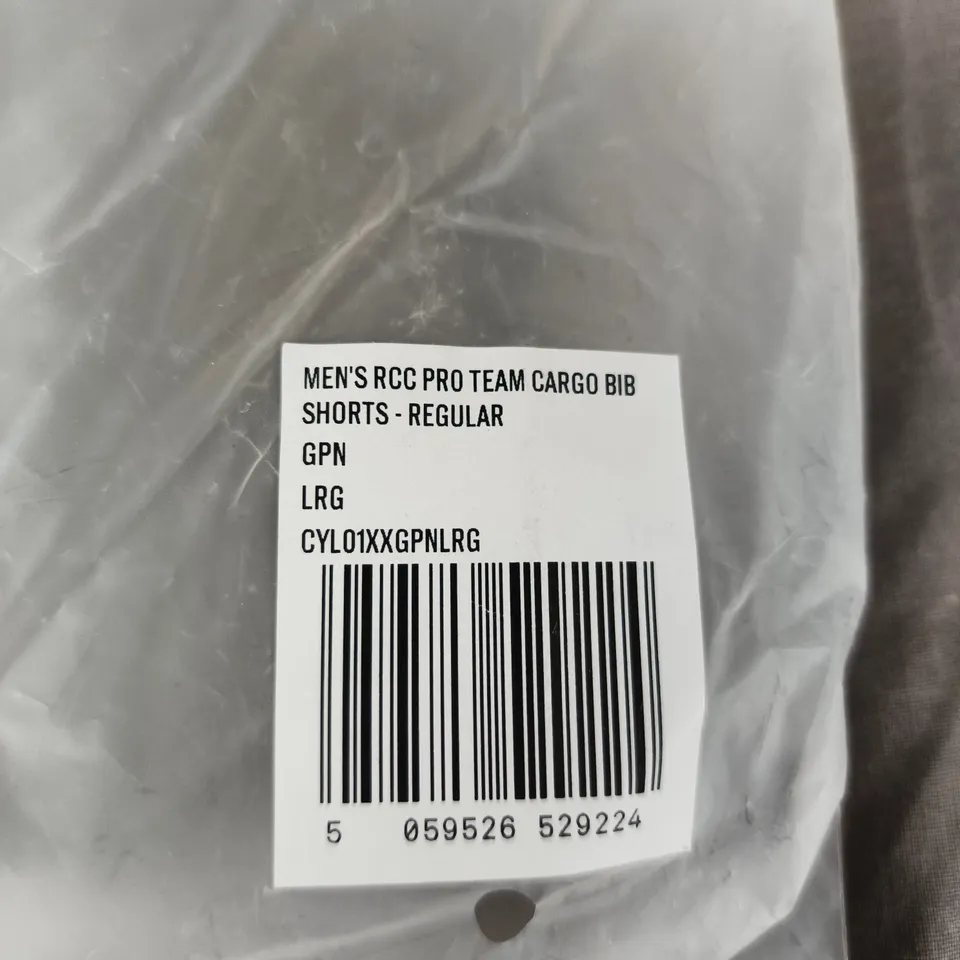 RAPHA RCC PRO TEAM CARGO BIB SHORTS – MEN'S, REGULAR UK SIZE L