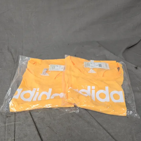 ADIDAS X2 WOMENS TANK TOPS IN SEMSPA/WHITE SIZE L