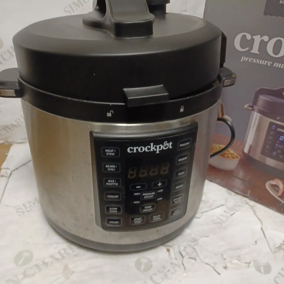 CROCKPOT EXPRESS PRESSURE MULTI COOKER