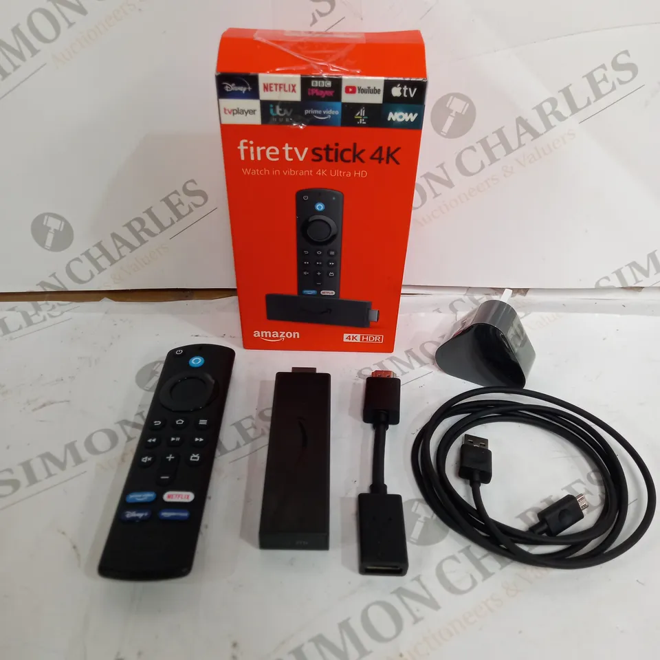 AMAZON FIRE TV STICK 4K BLACK 
