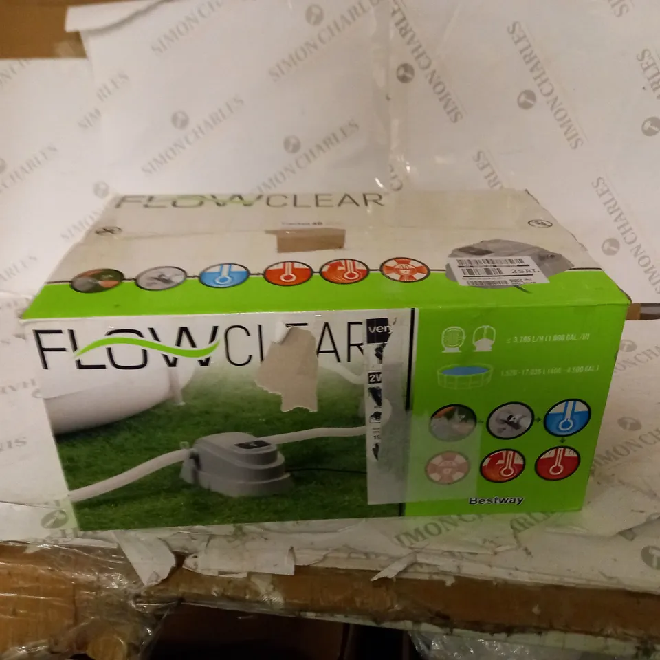 FLOW CLEAR POOL HEATER RRP £179.99