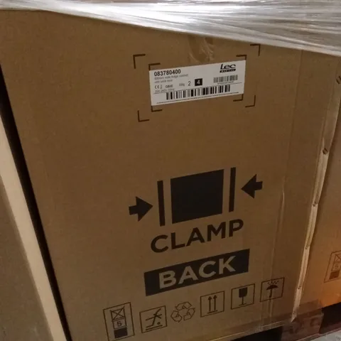 BOXED LEC MEDICAL 600mm WIDE FRIDGE CABINET WITH SOLID DOOR